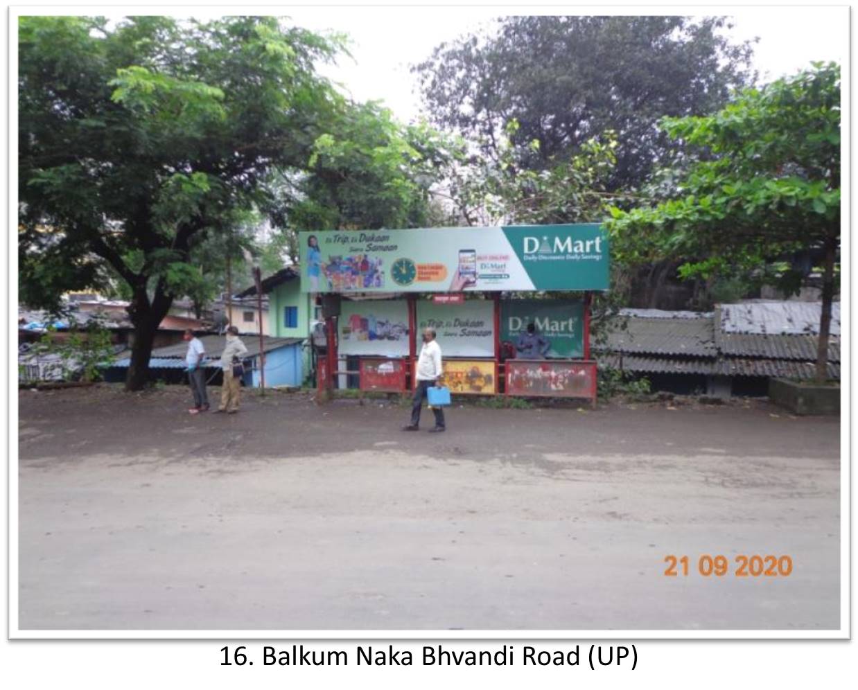 Bus Queue Shelter - - Balkum Naka Bhvandi Road (UP),   Thane,   Mumbai,   Maharashtra