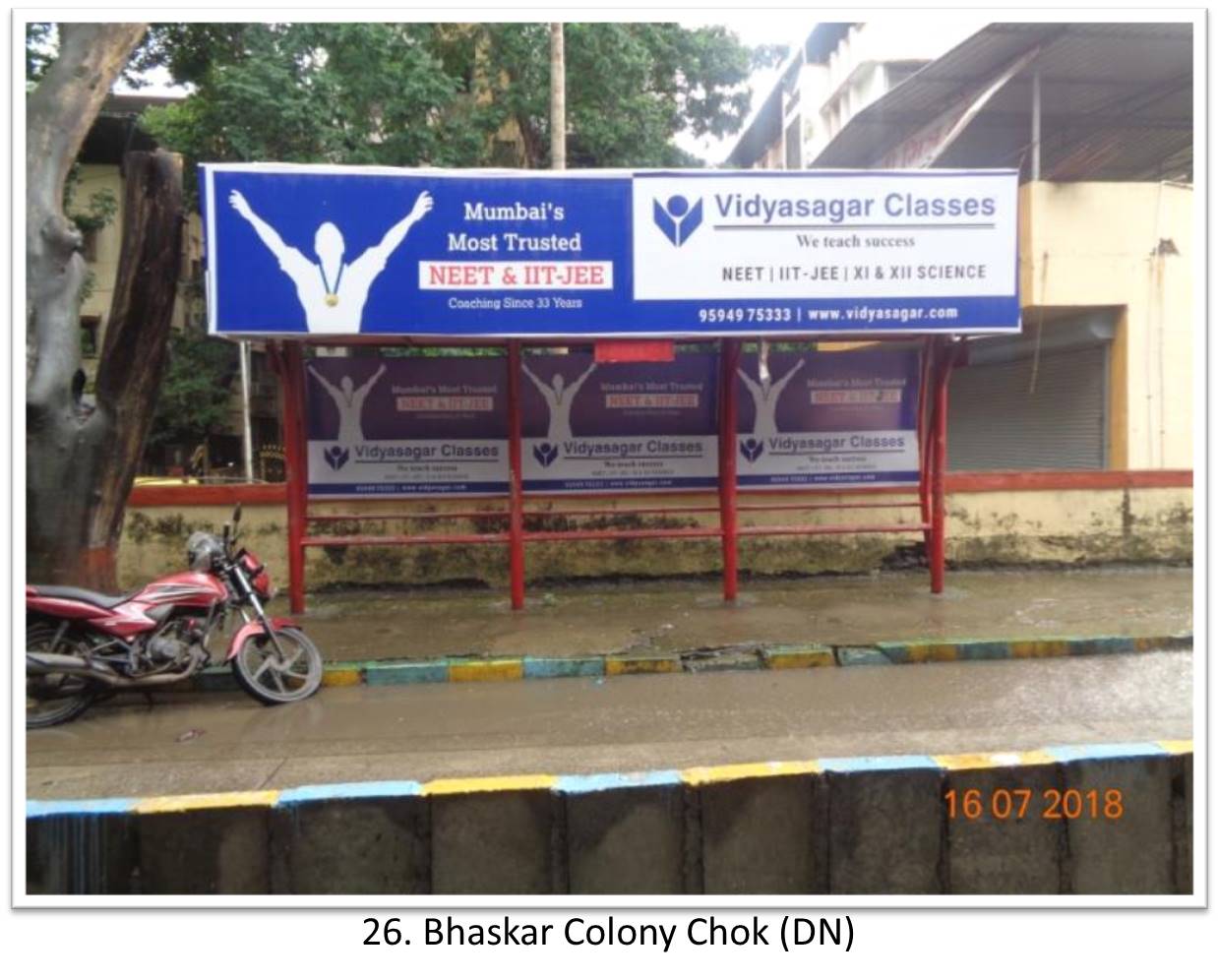 Bus Queue Shelter - - Bhaskar Colony Chok (DN),   Thane,   Mumbai,   Maharashtra