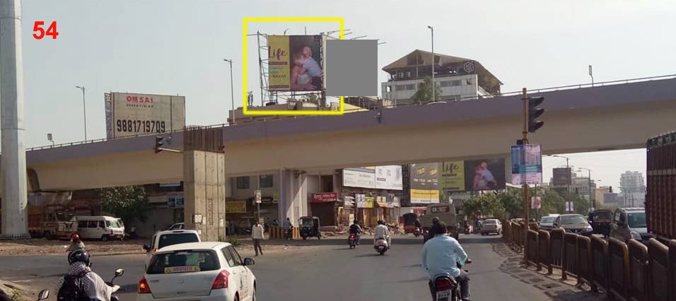 Hording - JAGTAP DAIRY CHOWK & AUNDH- RAVET BRT ROAD, Pune, Maharashtra