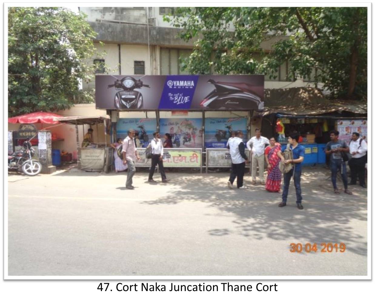 Bus Queue Shelter - - Cort Naka Juncation Thane Cort,   Thane,   Mumbai,   Maharashtra