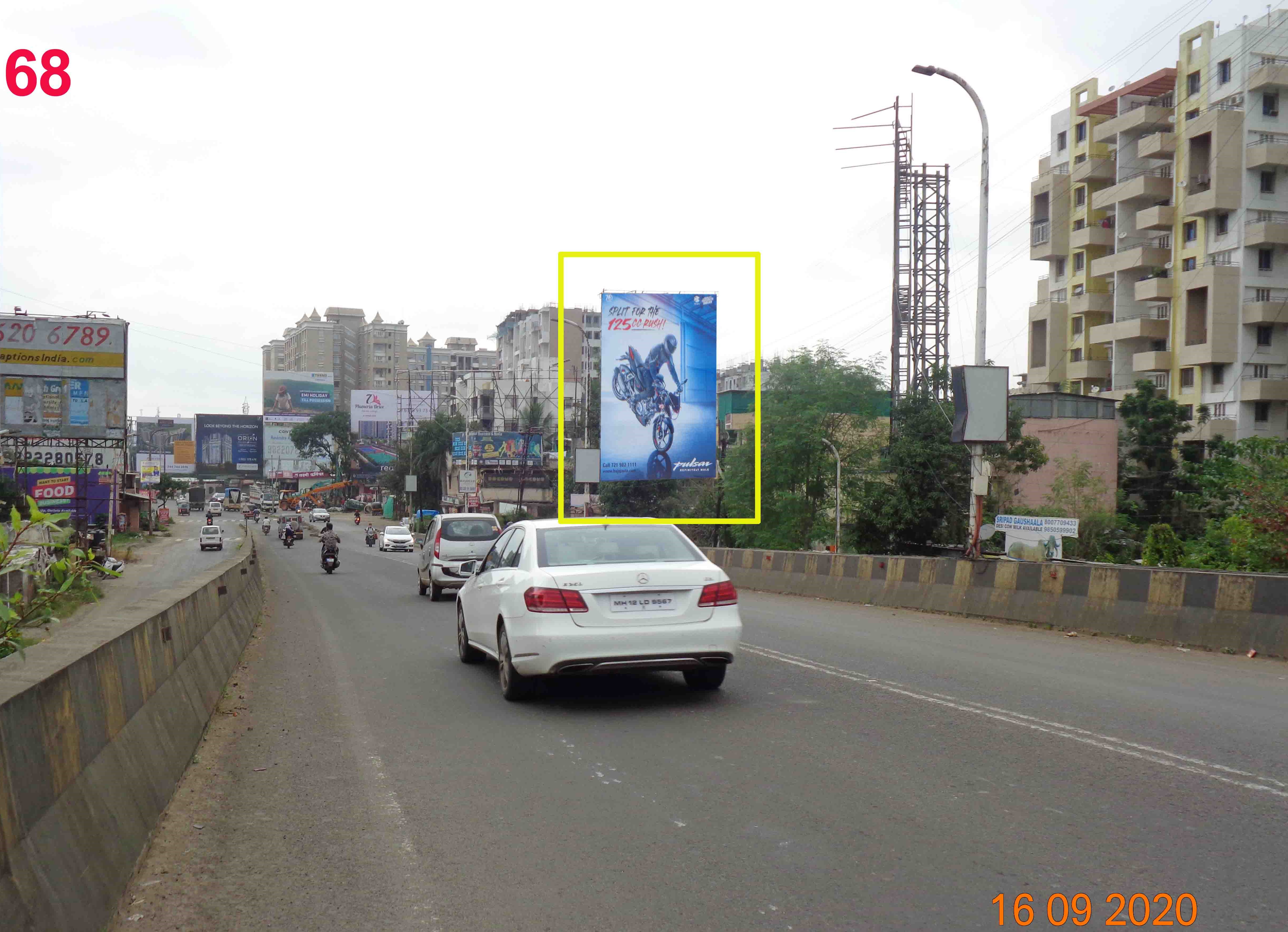 Hording - NR.WAKAD – HINJAWADI BRIDGE, Pune, Maharashtra