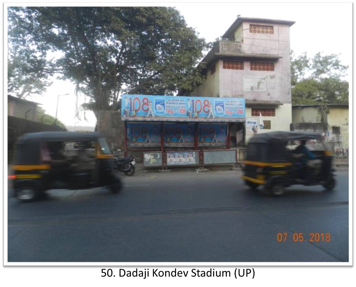 Bus Queue Shelter - - Dadaji Kondev Stadium (UP),   Thane,   Mumbai,   Maharashtra