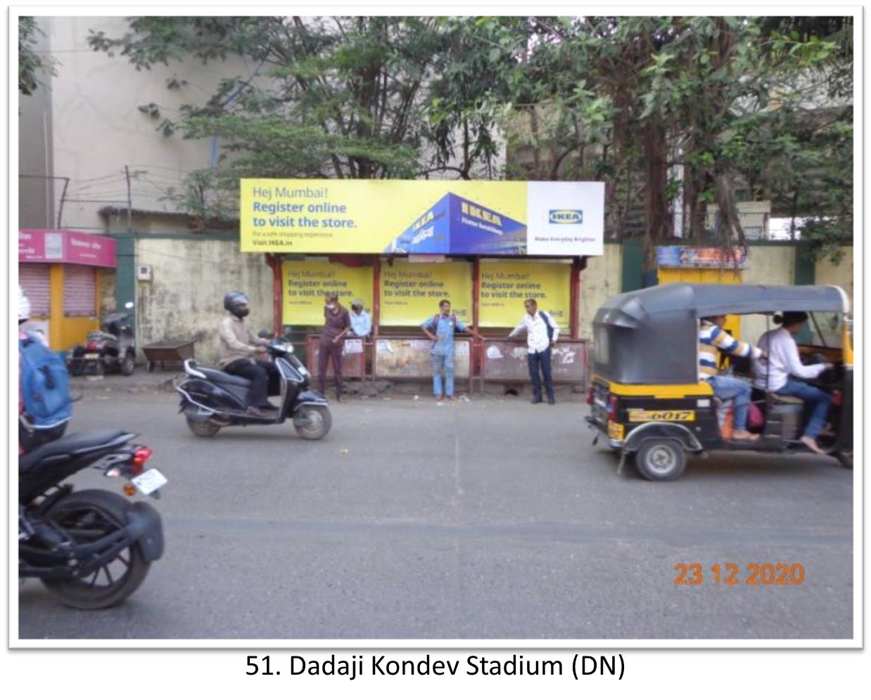 Bus Queue Shelter - - Dadaji Kondev Stadium (DN),   Thane,   Mumbai,   Maharashtra