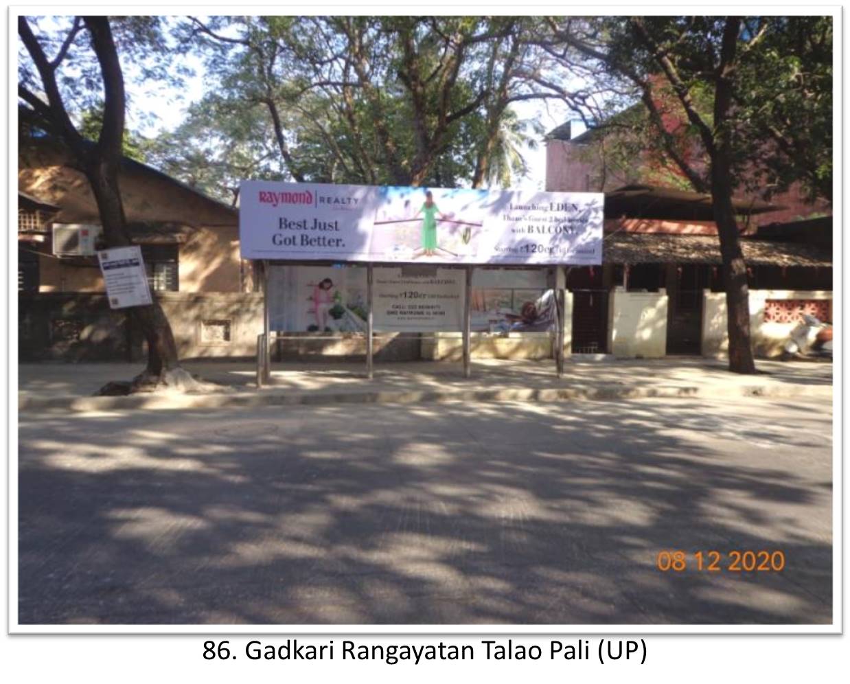 Bus Queue Shelter - - Gadkari Rangayatan Talao Pali (UP),   Thane,   Mumbai,   Maharashtra