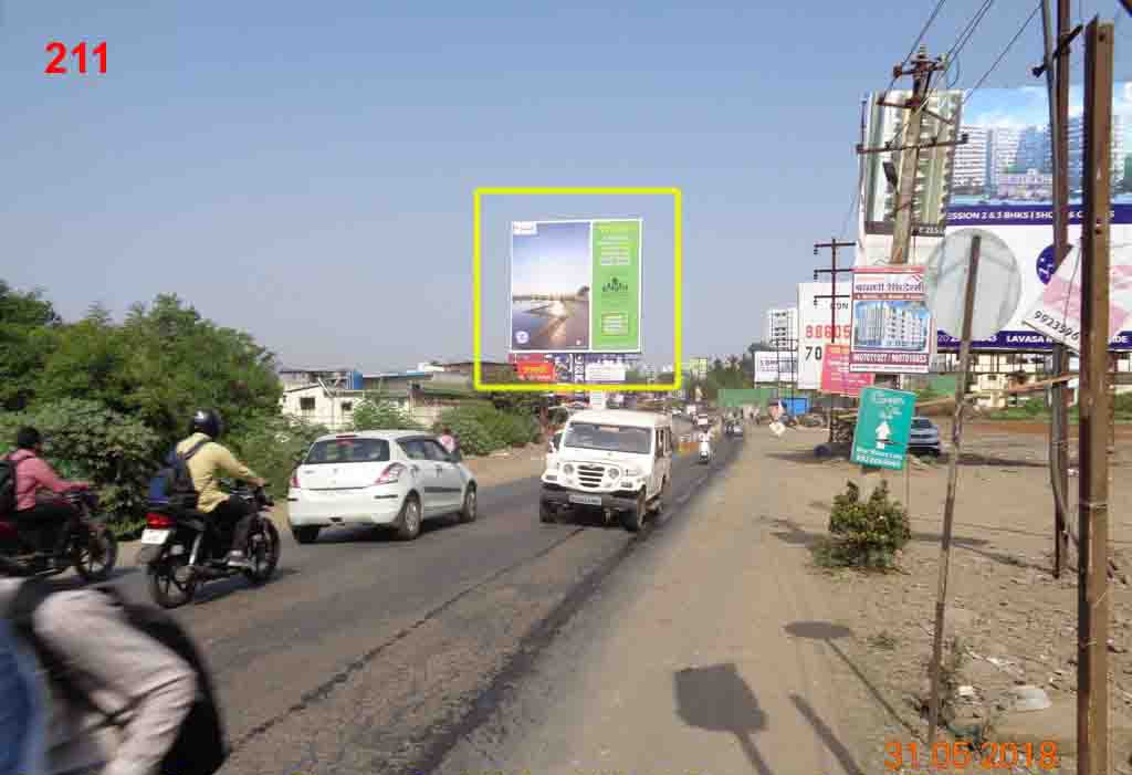 Hording - BHUGAON - PIRANGUT ROAD, Pune, Maharashtra