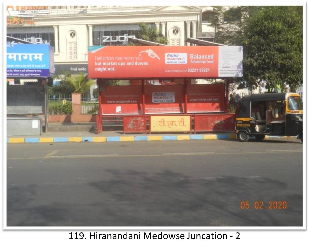 Bus Queue Shelter - - Hiranandani Medowse Juncation - 2,   Thane,   Mumbai,   Maharashtra