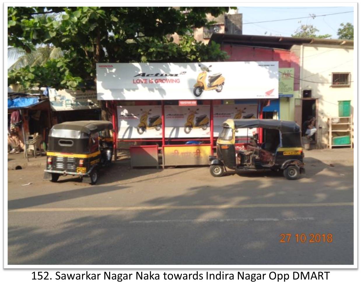 Bus Queue Shelter - - Sawarkar Nagar Naka Towards Mulund Opp DMART,   Thane,   Mumbai,   Maharashtra