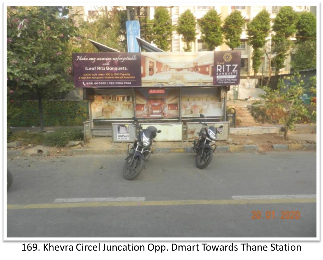 Bus Queue Shelter - - Khevra Circel Juncation Opp. Dmart Towards Thane Station,   Thane,   Mumbai,   Maharashtra