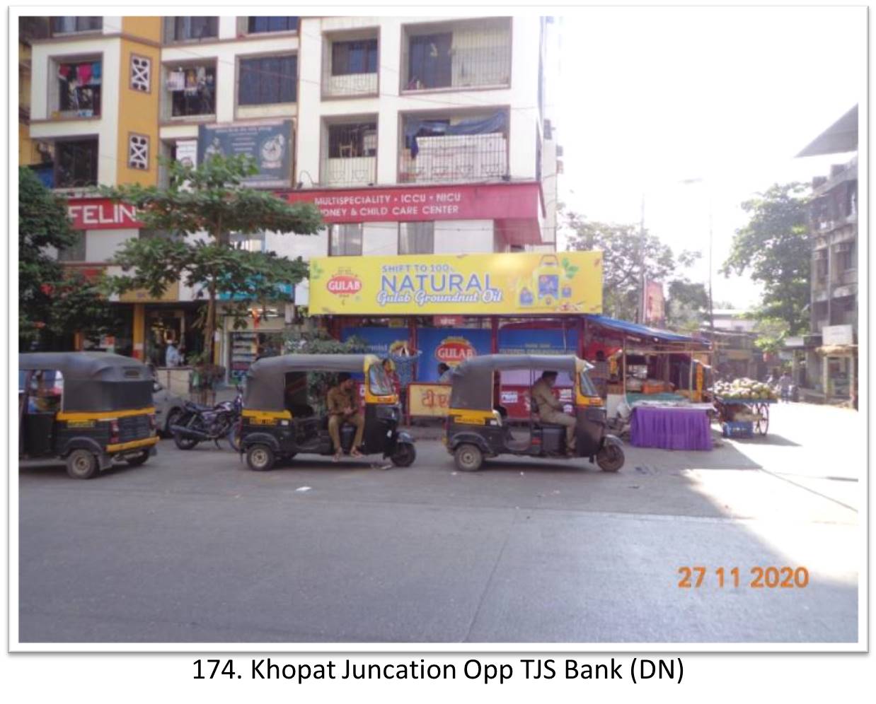 Bus Queue Shelter - - Khopat Juncation Opp TJS Bank (DN),   Thane,   Mumbai,   Maharashtra