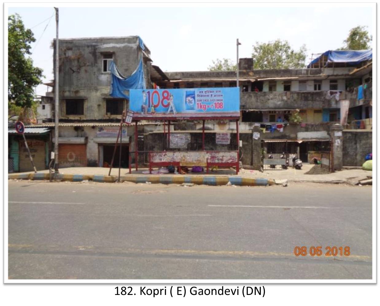 Bus Queue Shelter - - Kopri ( E) Gaondevi (DN),   Thane,   Mumbai,   Maharashtra