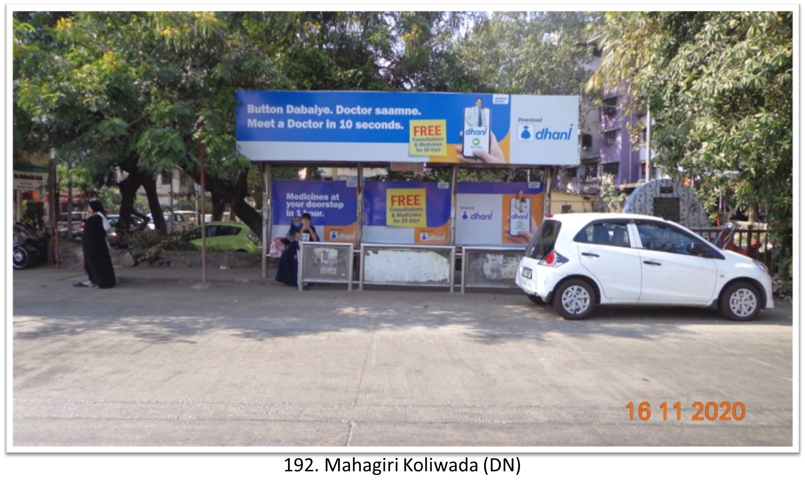 Bus Queue Shelter - - Mahagiri Koliwada (DN),   Thane,   Mumbai,   Maharashtra