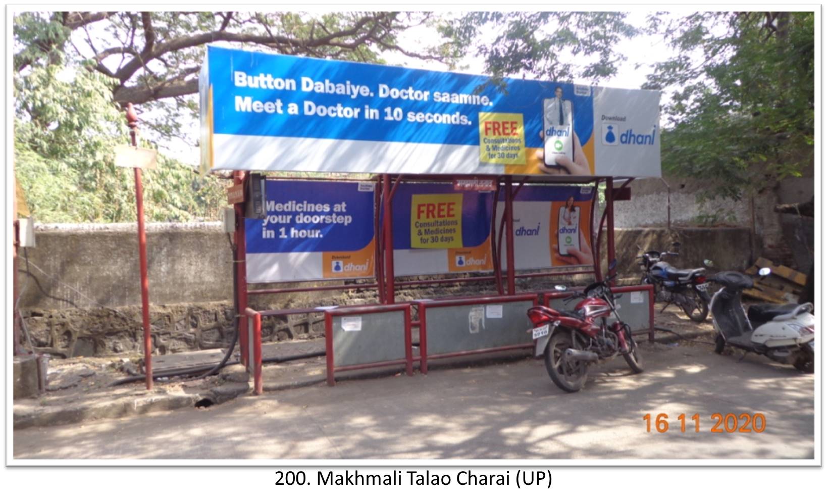 Bus Queue Shelter - - Makhmali Talao Charai (UP),   Thane,   Mumbai,   Maharashtra