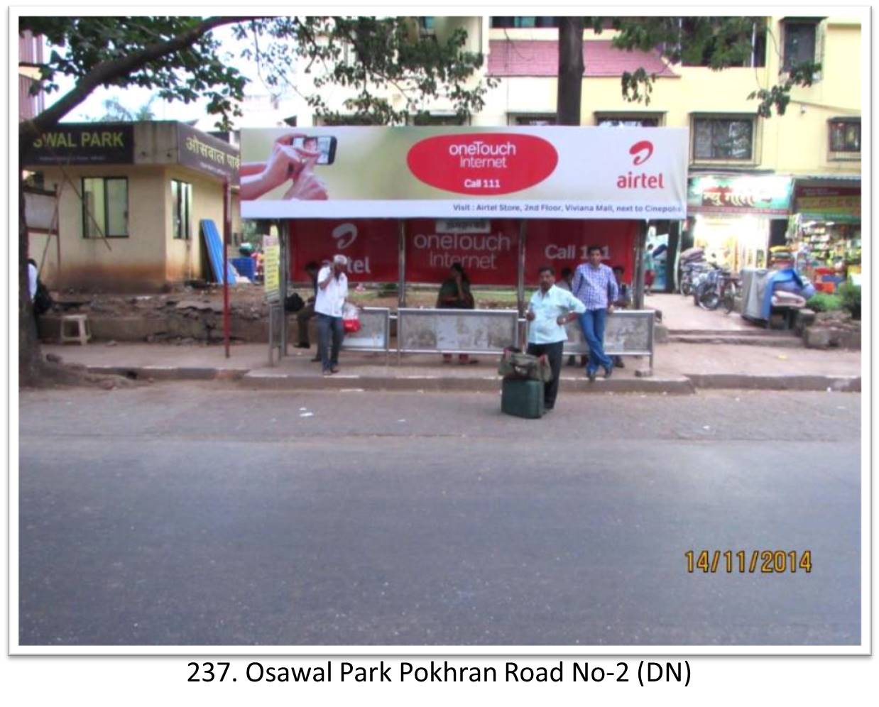 Bus Queue Shelter - - Osawal Park Pokhran Road No-2 (DN),   Thane,   Mumbai,   Maharashtra