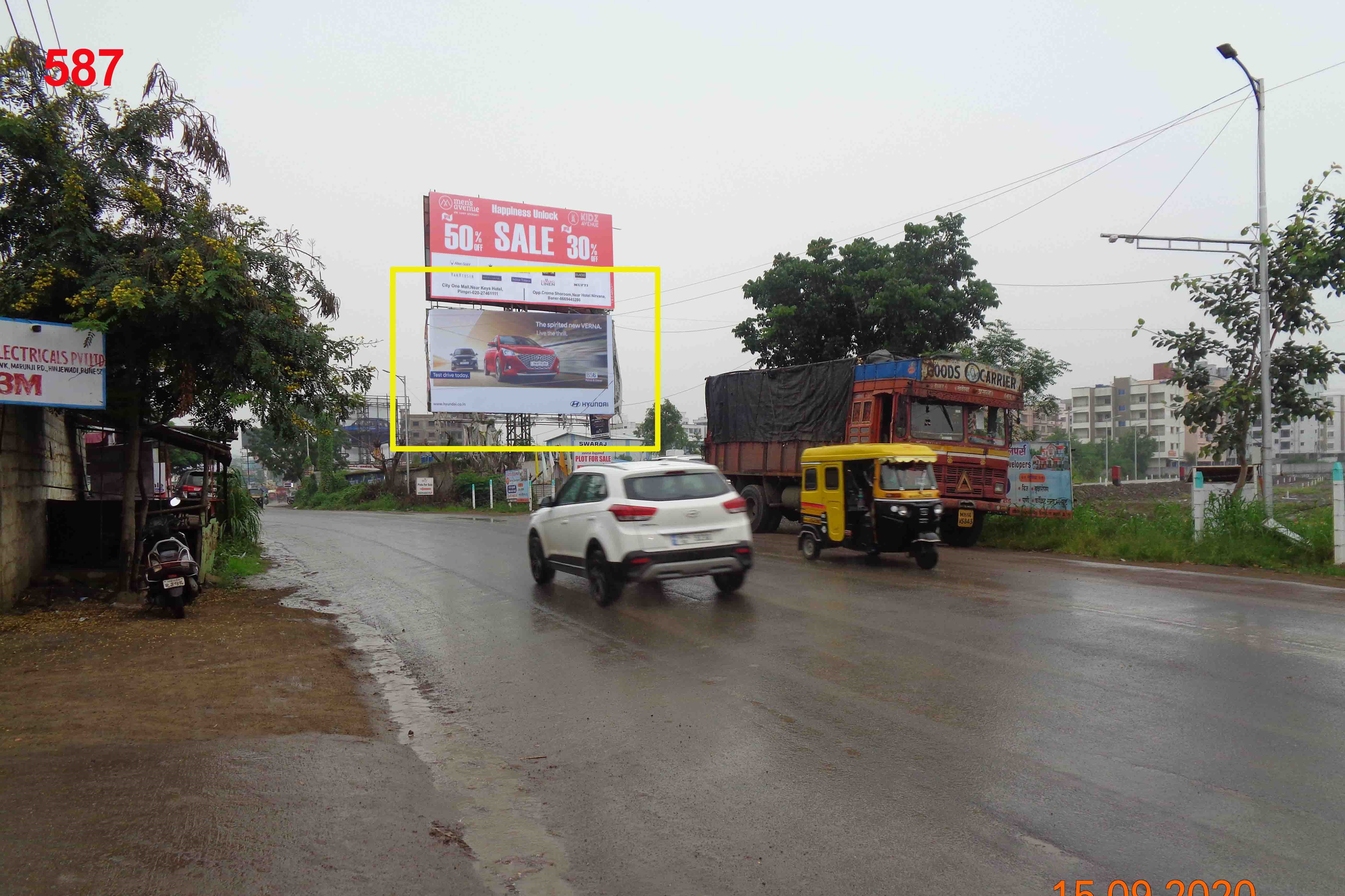 Hording - HINJAWADI MARUNJI ROAD, Pune, Maharashtra