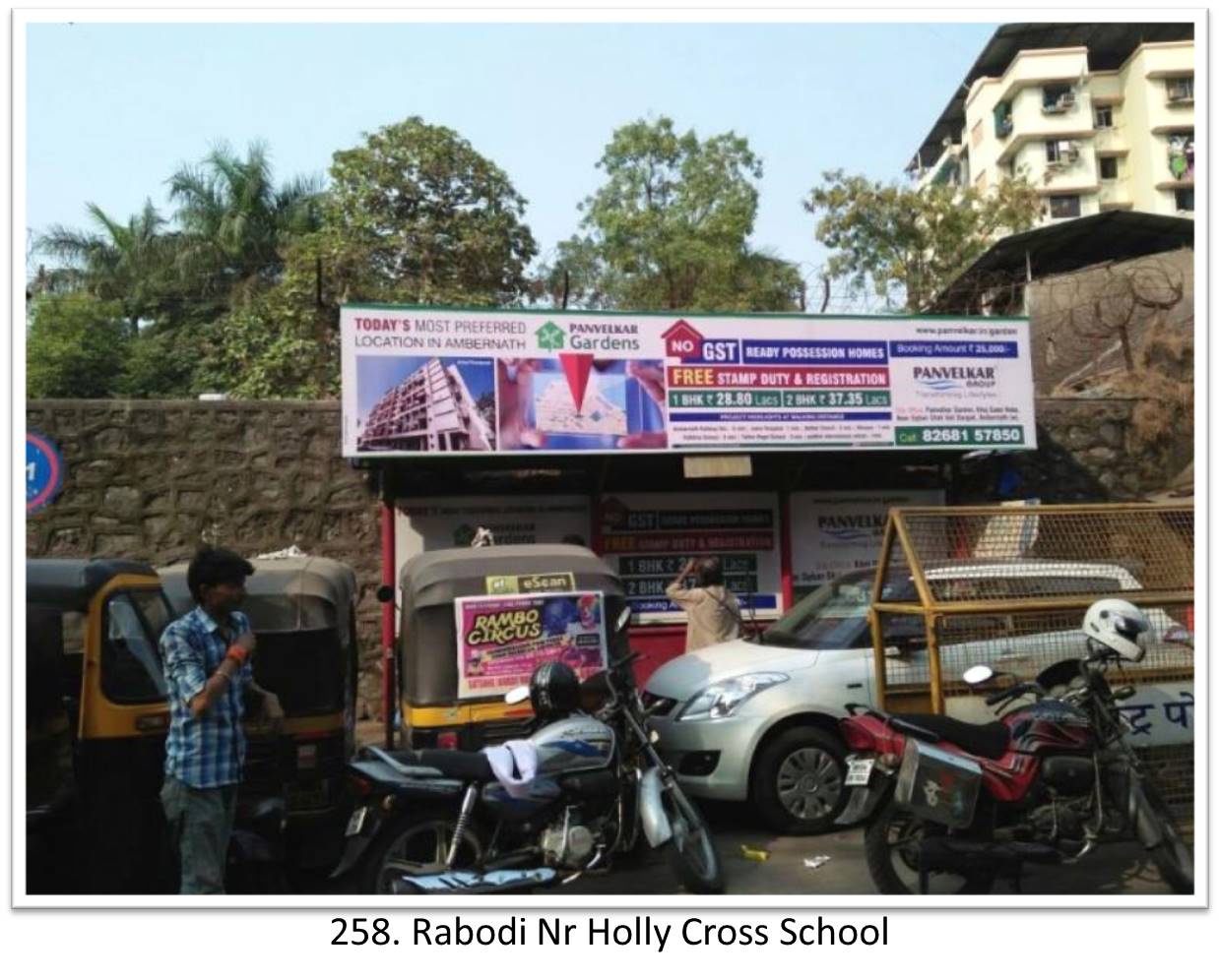 Bus Queue Shelter - - Rabodi Nr Holly Cross School,   Thane,   Mumbai,   Maharashtra