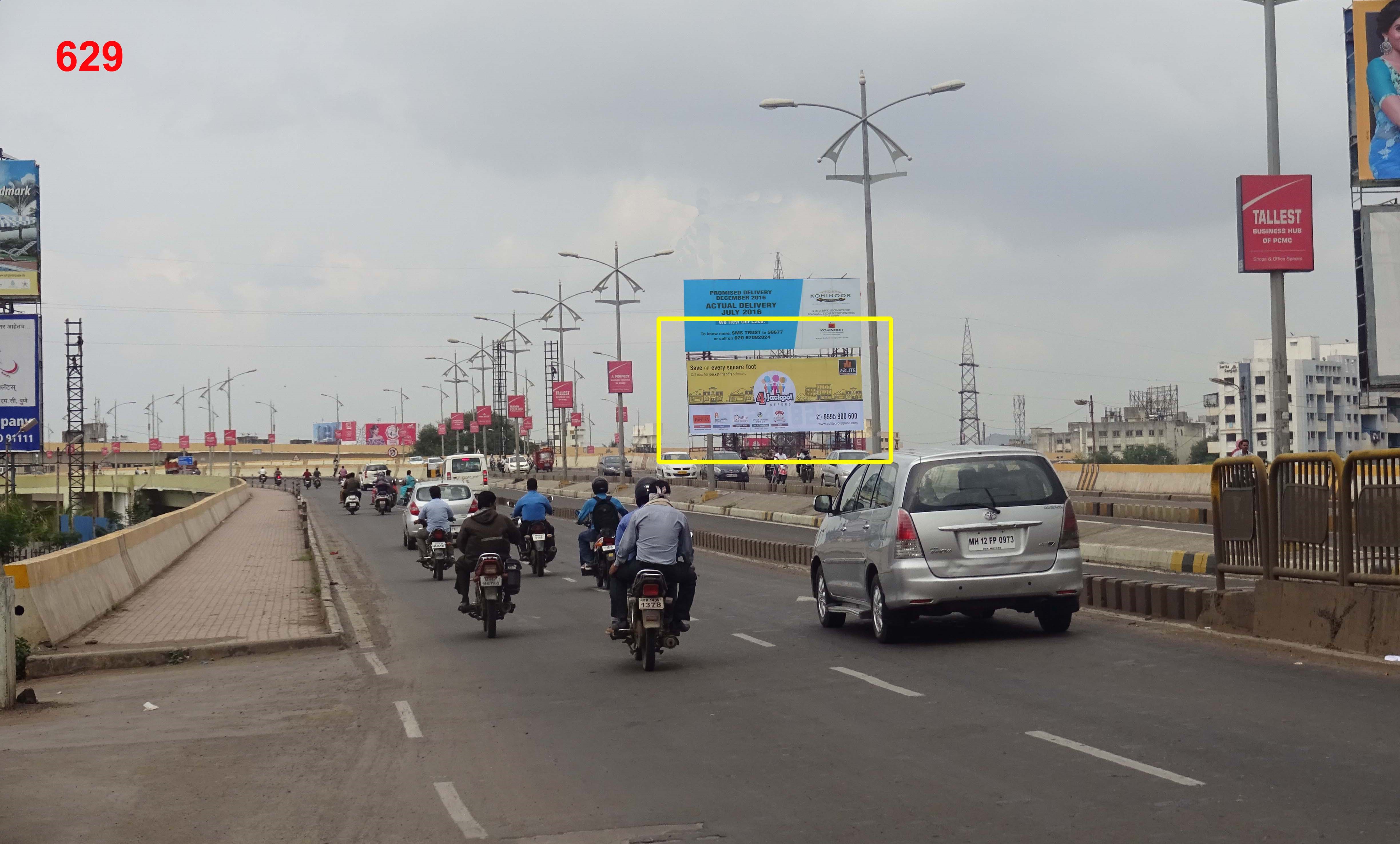 Hording - NASHIK PHATA OVER BRIDGE, Pune, Maharashtra