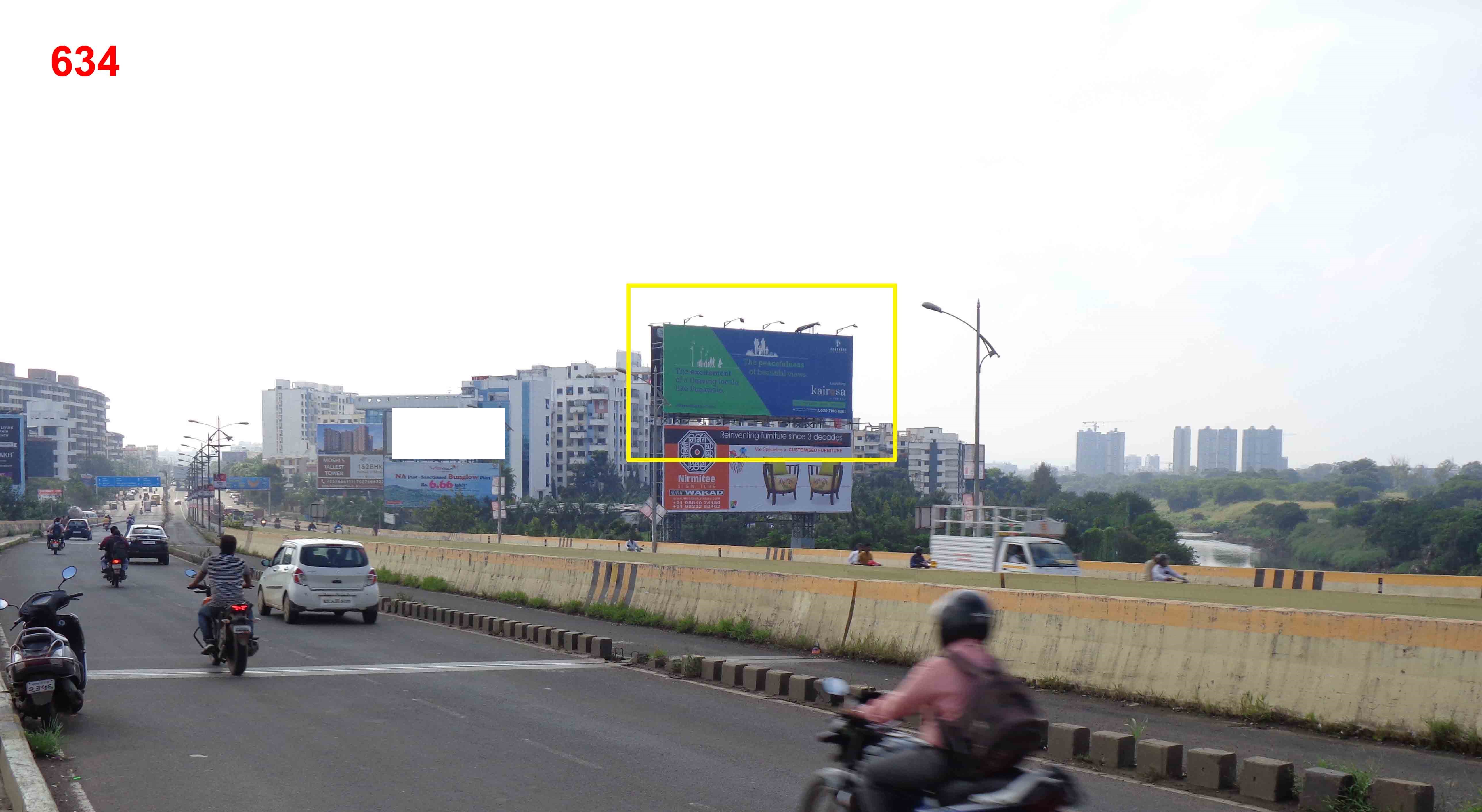 Hording - NASHIK PHATA OVER BRIDGE, Pune, Maharashtra