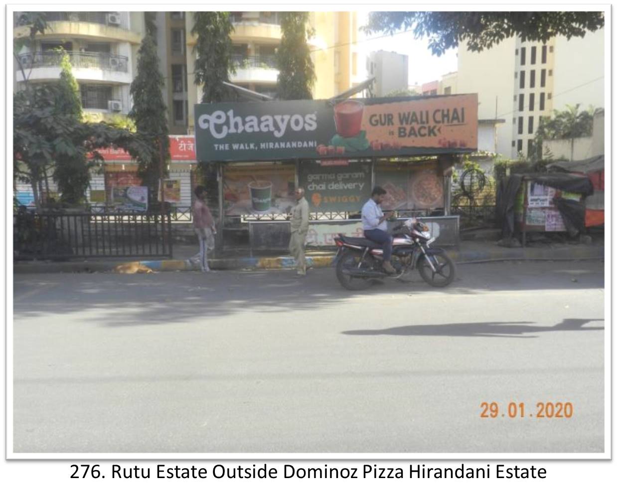 Bus Queue Shelter - - Rutu Estate Outside Dominoz Pizza Hirandani Estate,   Thane,   Mumbai,   Maharashtra