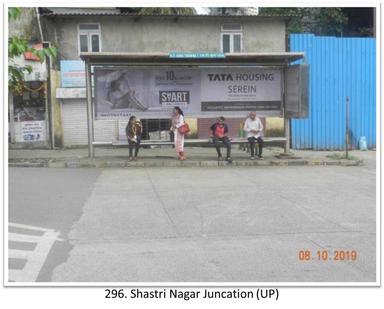 Bus Queue Shelter - - Shastri Nagar Juncation (UP),   Thane,   Mumbai,   Maharashtra