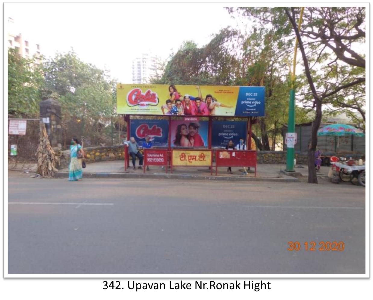 Bus Queue Shelter - - Upavan Lake Nr.Ronak Hight,   Thane,   Mumbai,   Maharashtra