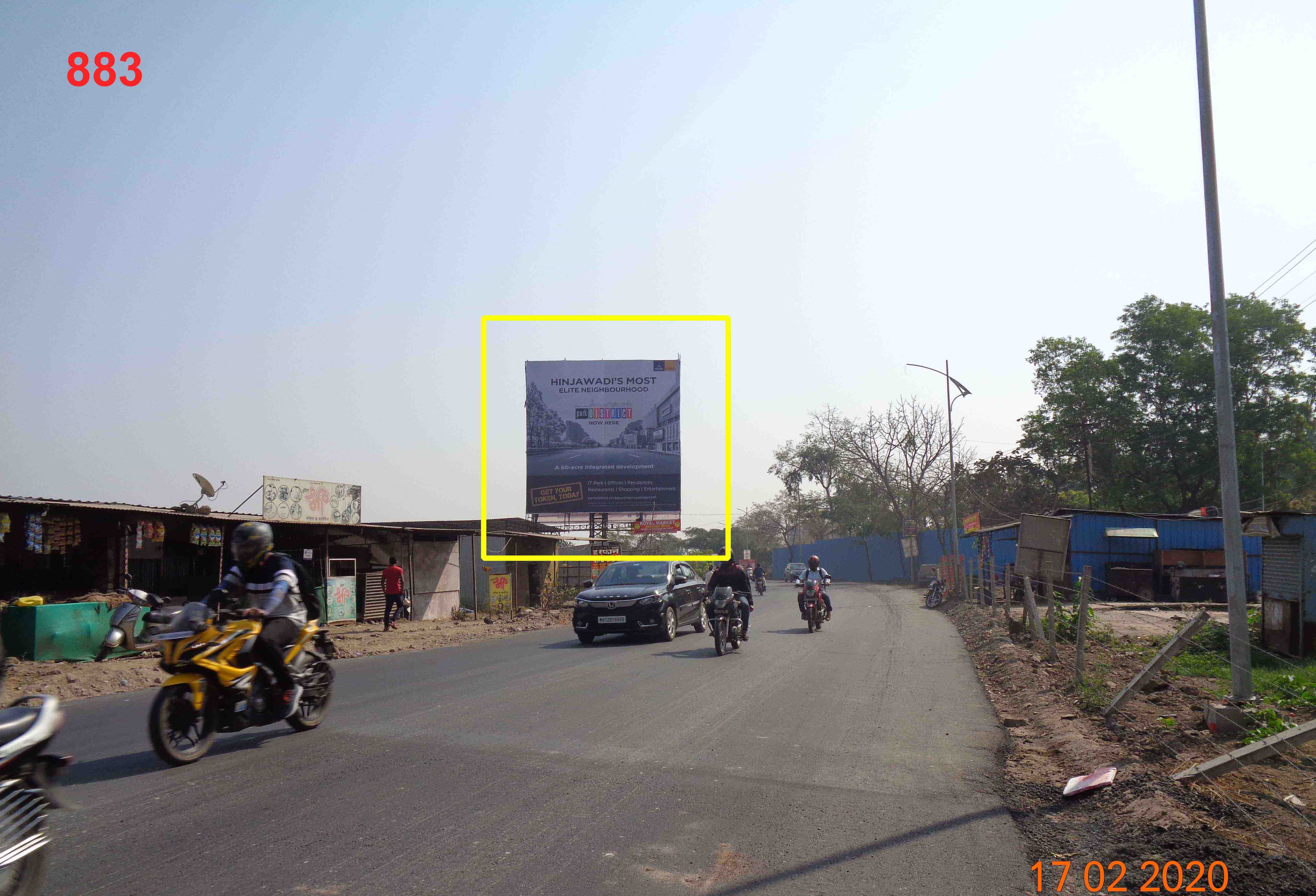 Hording - HINJAWADI – MAN ROAD, Pune, Maharashtra