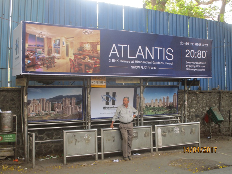 Bus Queue Shelter - - Aayapa Mandir Wagle Estate,   Thane,   Mumbai,   Maharashtra