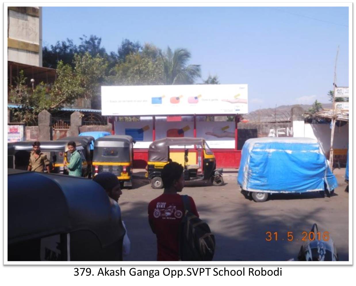 Bus Queue Shelter - - Akash Ganga Opp.SVPT School Robodi,   Thane,   Mumbai,   Maharashtra