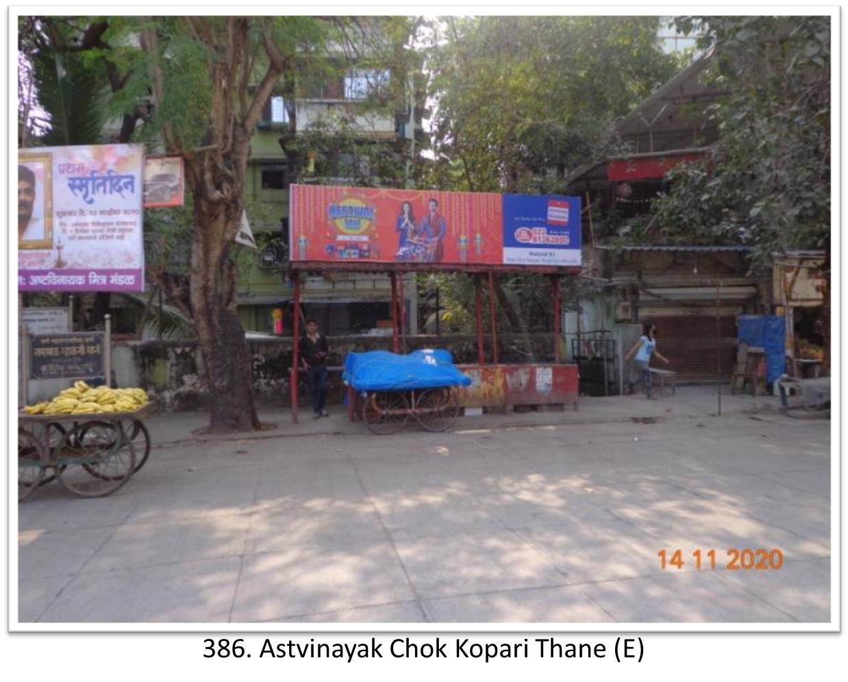 Bus Queue Shelter - - Astvinayak Chok Kopari Thane (E),   Thane,   Mumbai,   Maharashtra