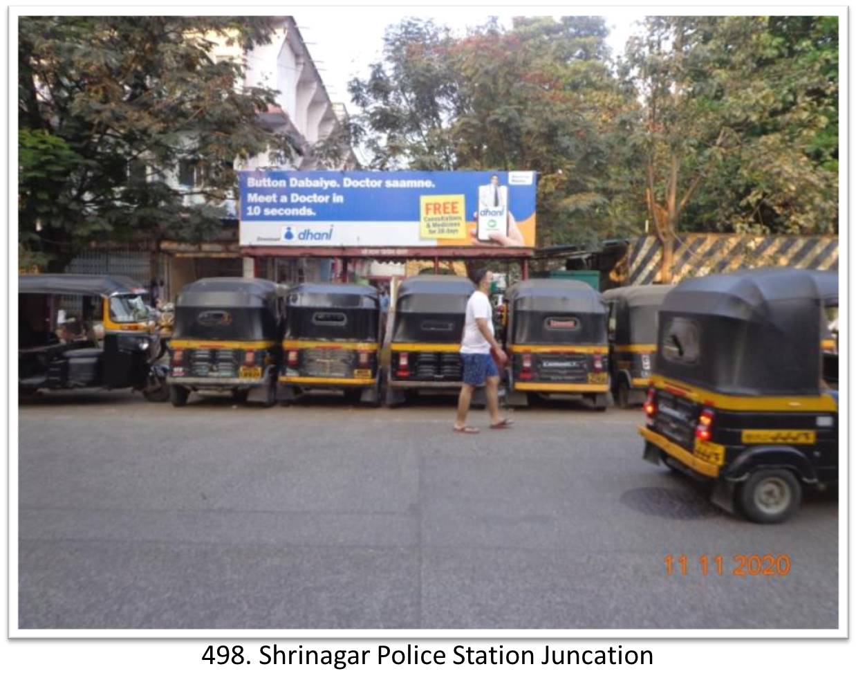 Bus Queue Shelter - - Shrinagar Police Station Juncation,   Thane,   Mumbai,   Maharashtra