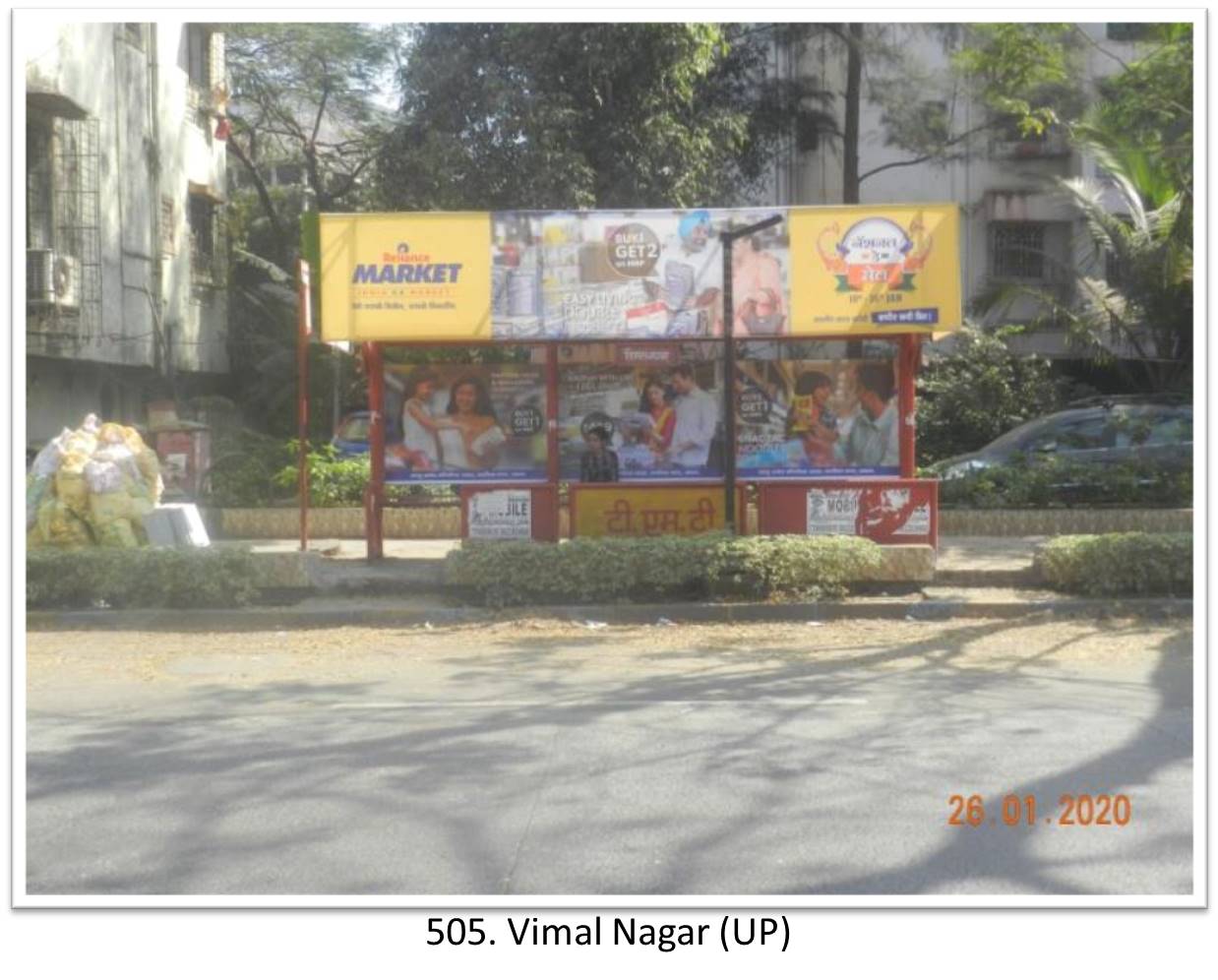 Bus Queue Shelter - - Vimal Nagar (UP),   Thane,   Mumbai,   Maharashtra