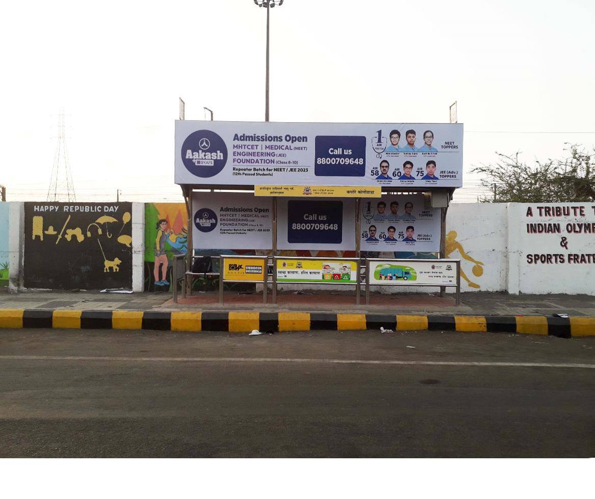 Bus Queue Shelter - Kachora - Opp. Kachora Koliwada,   Kalyan,   Mumbai,   Maharashtra