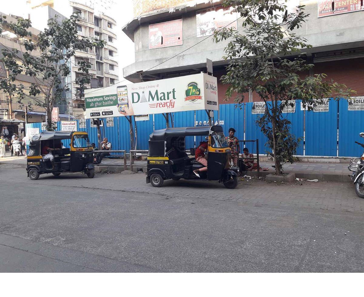 Bus Queue Shelter - Ram Nagar - Dombivali Railway Station ( Ram Nagar ),   Dombivali,   Mumbai,   Maharashtra