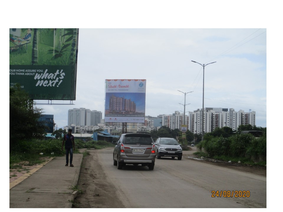 Nonlit - Kharadi Grant Road At Phonix School Traffic Barclays, Pune, Maharashtra