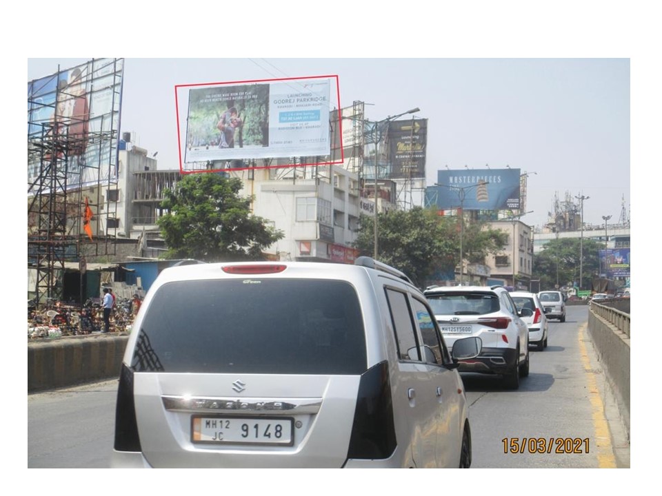 Nonlit - Kharadi Bypass Chowk Traffic, Pune, Maharashtra