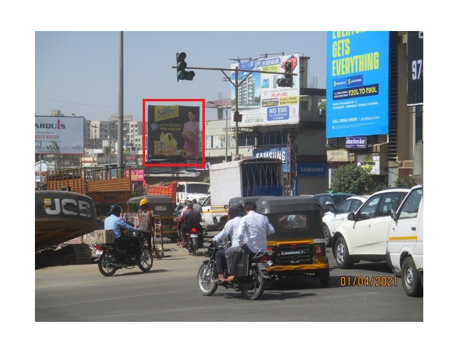 Nonlit - Kharadi Reliance Mart Chowk FTF Kharadi., Pune, Maharashtra