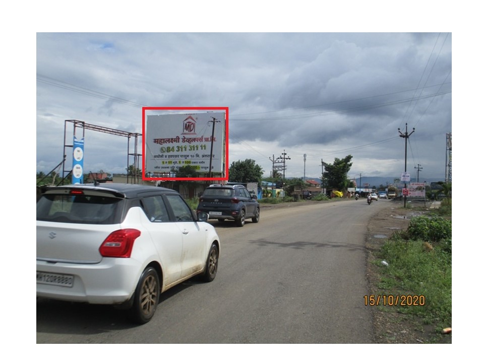 Nonlit - Kesnand To Theur Ganpati Road At Optima & Oxy Galaxy Project., Pune, Maharashtra