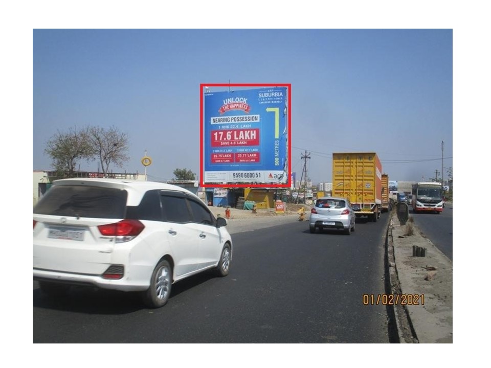 Nonlit - Pune To Nagar Road, At Vrundavan Hotel, Pune, Maharashtra