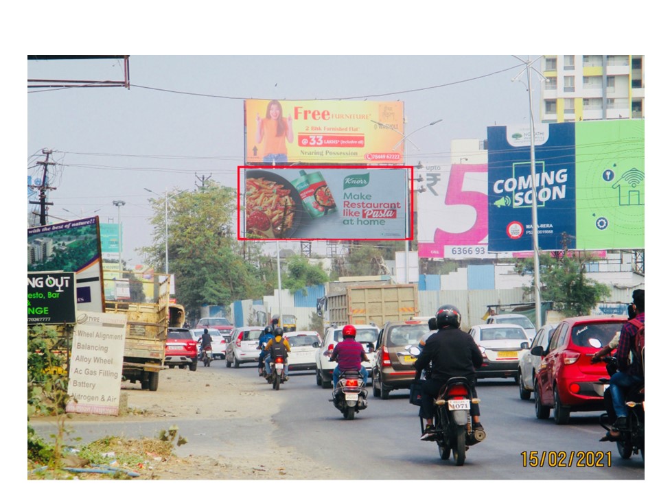 Nonlit - Pune To Nagar Road At Decathlon Sports Mall Wagholi., Pune, Maharashtra