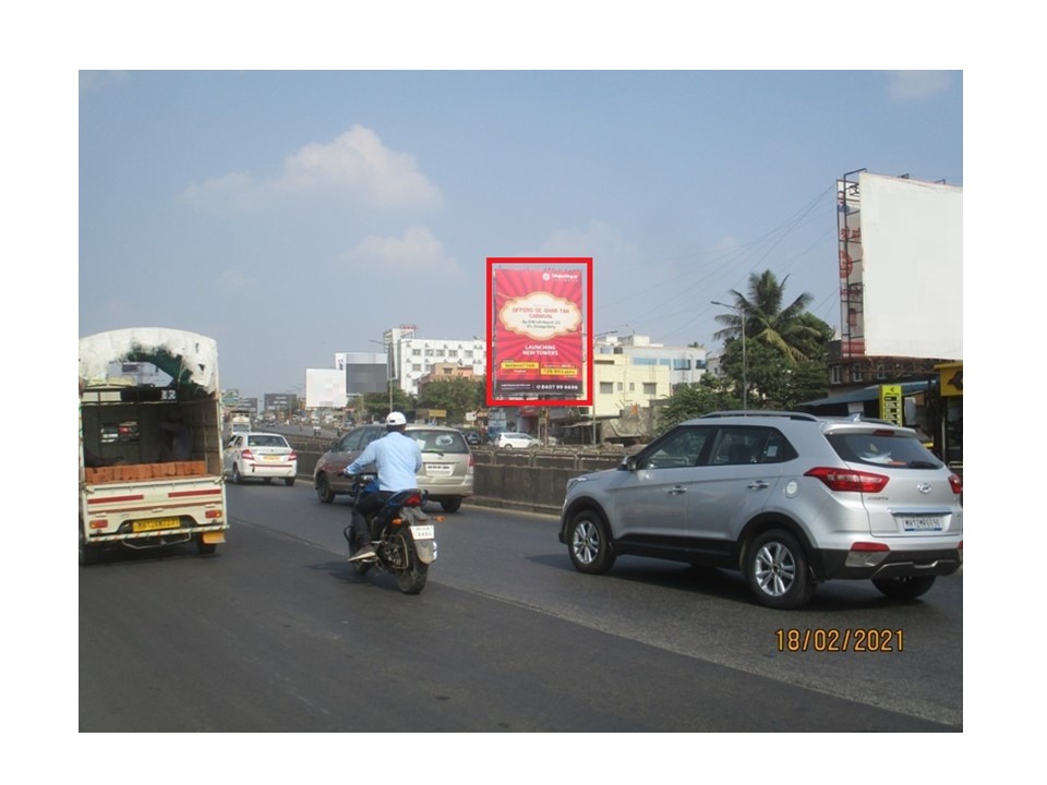 Nonlit - Pune To Nagar Road At Chandan Marbel Darga., Pune, Maharashtra