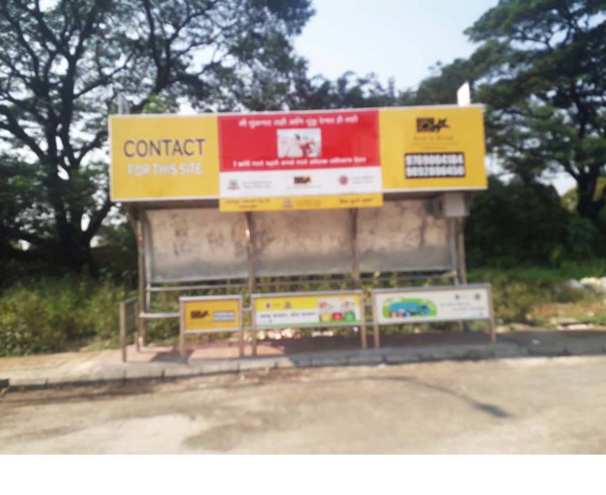 Bus Queue Shelter - N.R.C.Shivshrithi Complex - Opp Shivshristi,   Kalyan,   Mumbai,   Maharashtra