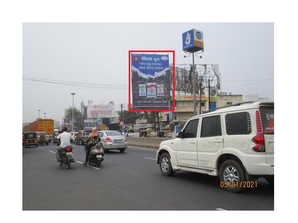 Nonlit - Nagar To Pune At Kesnand Chowk. Wagholi., Pune, Maharashtra