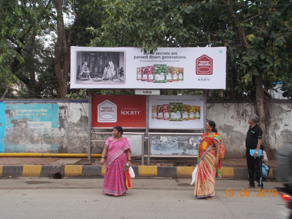 Bus Queue Shelter - - Ketki Pada,   Borivali East,   Mumbai,   Maharashtra