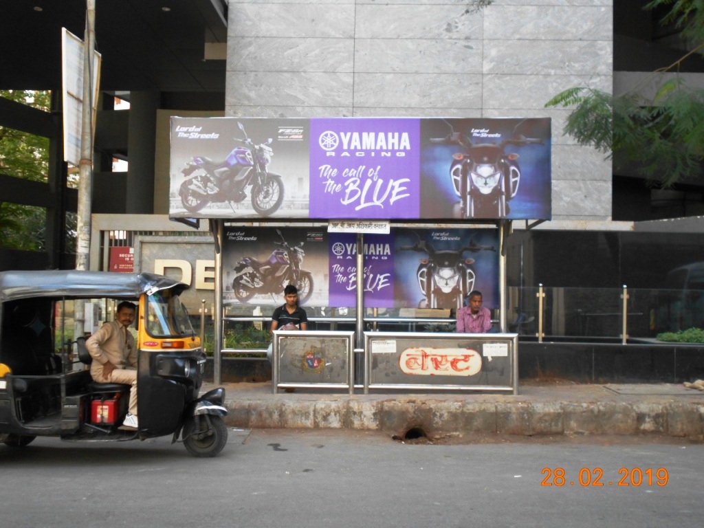 Bus Queue Shelter - - Rbi Colony,   Goregaon ( East ),   Mumbai,   Maharashtra