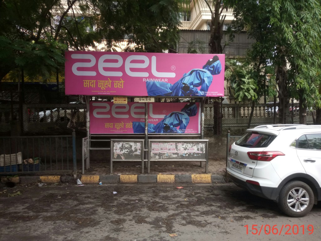 Bus Queue Shelter - - P.M.G.P Colony,   Andheri East,   Mumbai,   Maharashtra