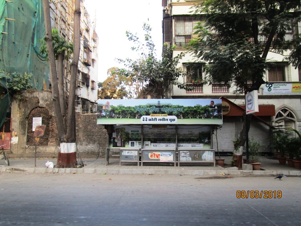 Bus Queue Shelter - - Swami Dayanand,   C.S.T,   Mumbai,   Maharashtra