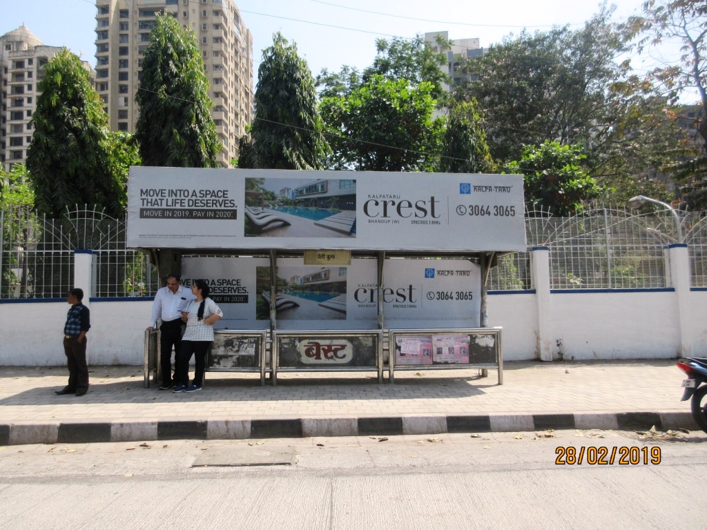 Bus Queue Shelter - - Ralliwolf,   Mulund West,   Mumbai,   Maharashtra