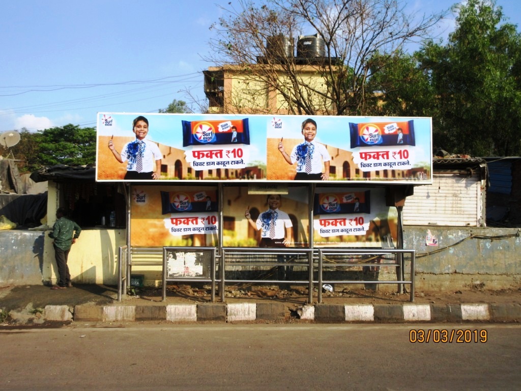 Bus Queue Shelter - - Highway Apt.,   Sion,   Mumbai,   Maharashtra