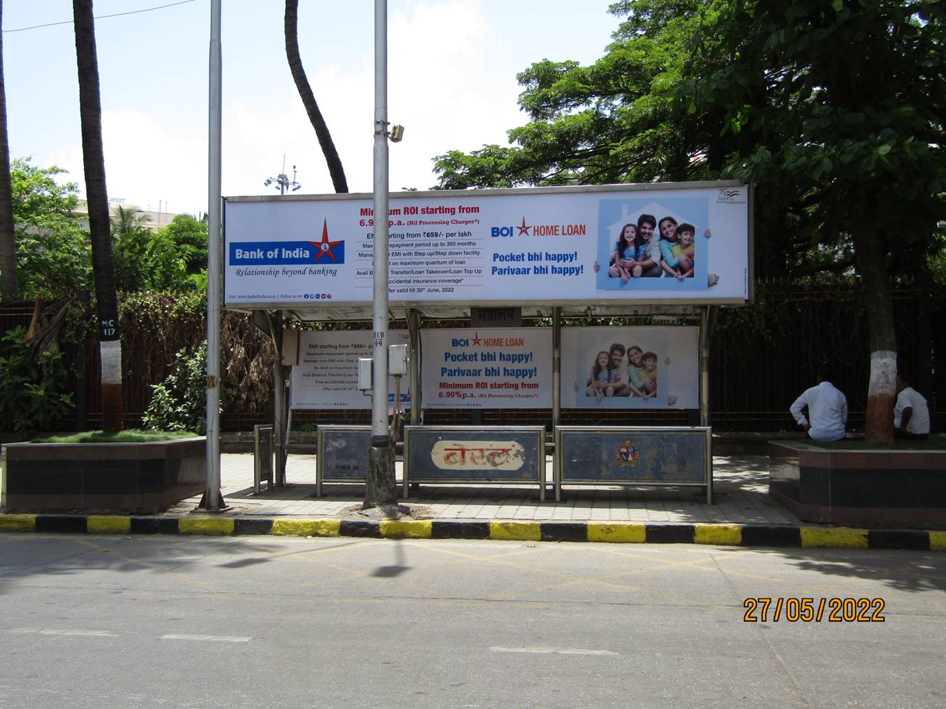 Bus Queue Shelter - Madame cama road - Nariman Point,  O/s Mantralaya,   Nariman Point,   Mumbai,   Maharashtra