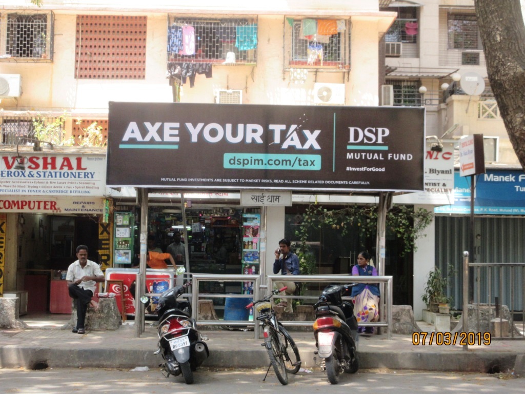 Bus Queue Shelter - - Saidham,   Mulund West,   Mumbai,   Maharashtra