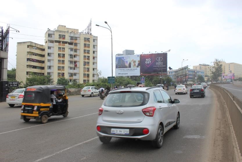 Billboard - Nagar Road Ramwadi Junction Road side (New Airport Junction), Pune, Maharashtra